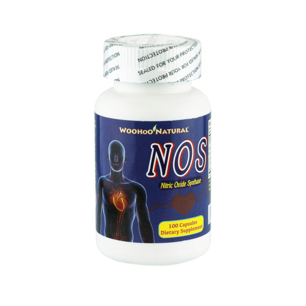 WooHoo Natural Nitric Oxide bottle